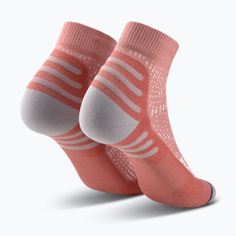 Women's socks Salewa Pedroc Quarter desert pink 2