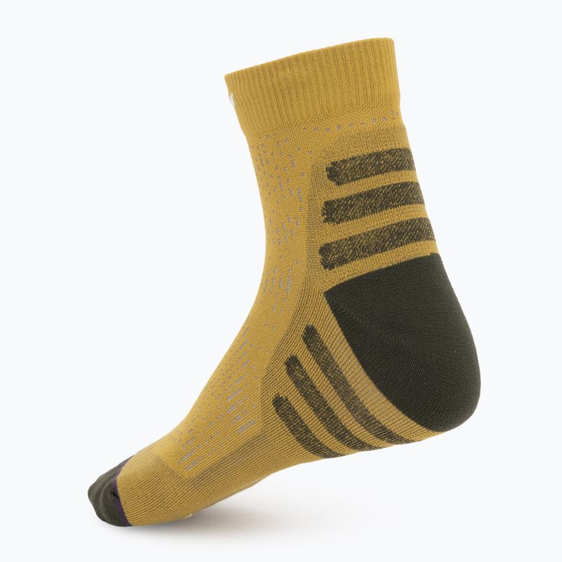 Men's socks Salewa Pedroc Quarter olive oil 2