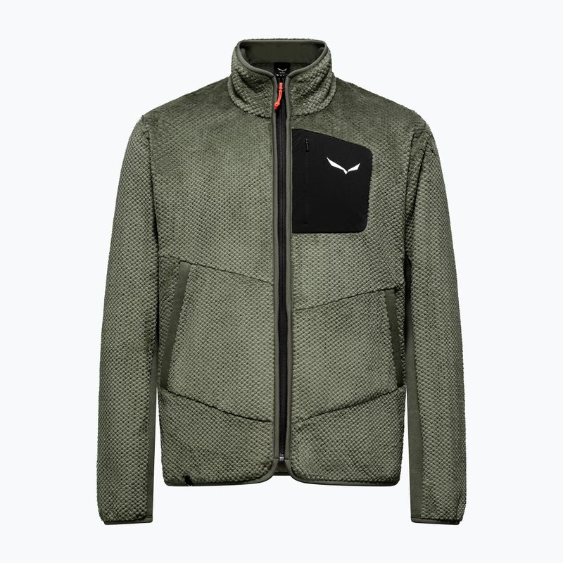Men's trekking sweatshirt Salewa Puez Warm Full Zip faded green