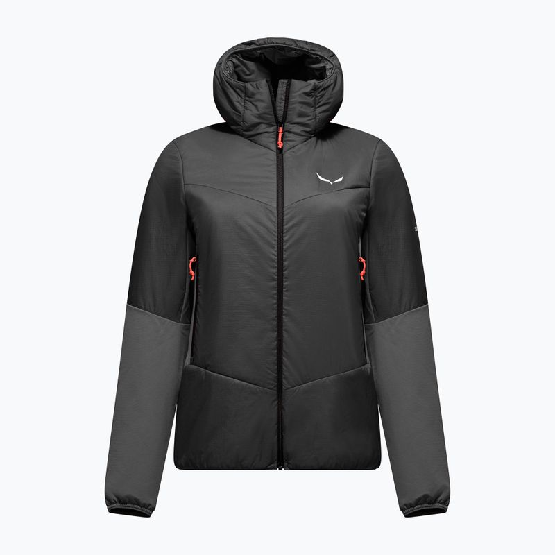 Women's hybrid jacket Salewa Ortles Hybrid TirolWool black out