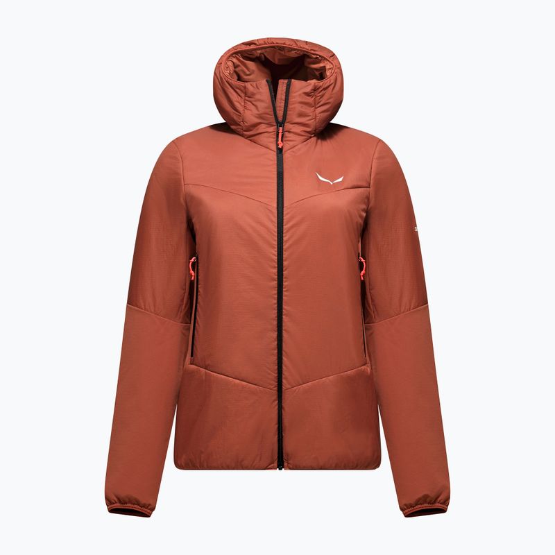 Women's hybrid jacket Salewa Ortles Hybrid TirolWool etruscan red