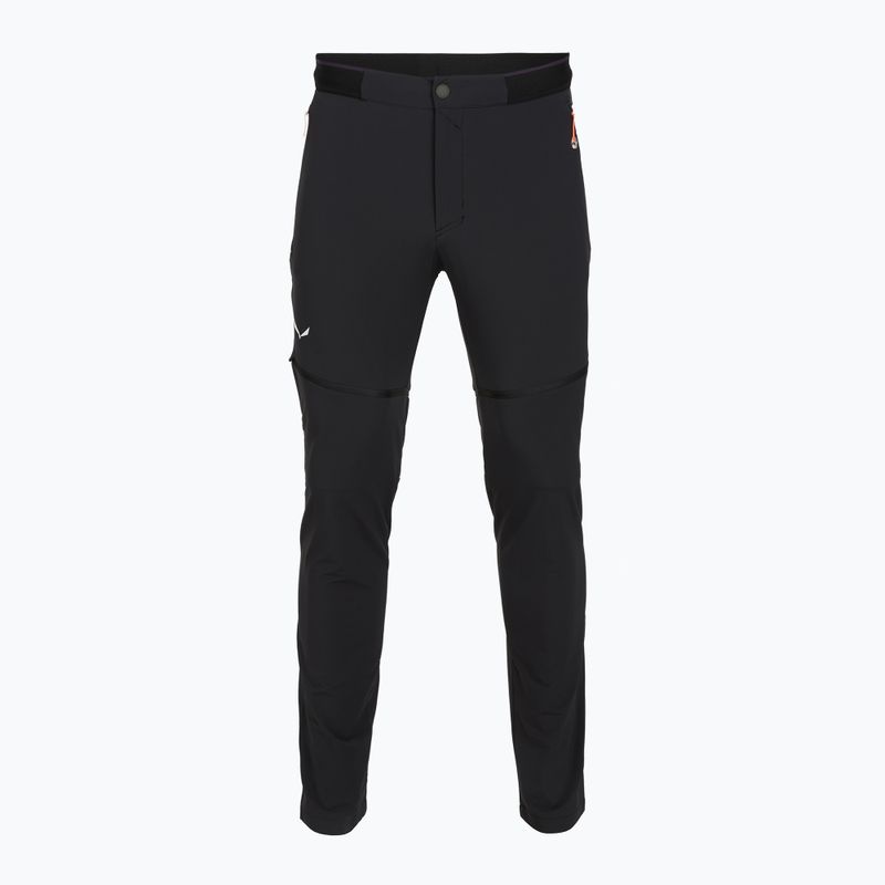 Men's trekking trousers Salewa Pedroc 3 DST 2IN1 black out