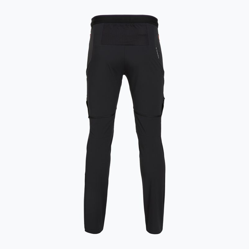 Men's trekking trousers Salewa Pedroc 3 DST 2IN1 black out 2