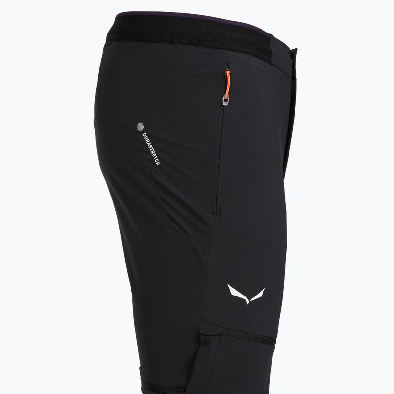 Men's trekking trousers Salewa Pedroc 3 DST 2IN1 black out 3