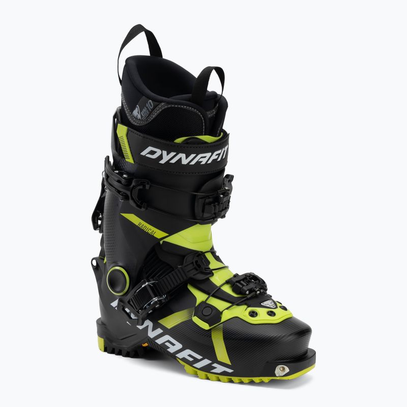 Men's ski touring boots DYNAFIT Radical black out/ultra yellow