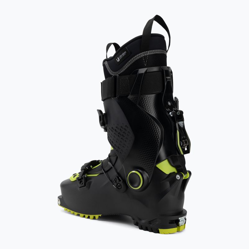Men's ski touring boots DYNAFIT Radical black out/ultra yellow 2
