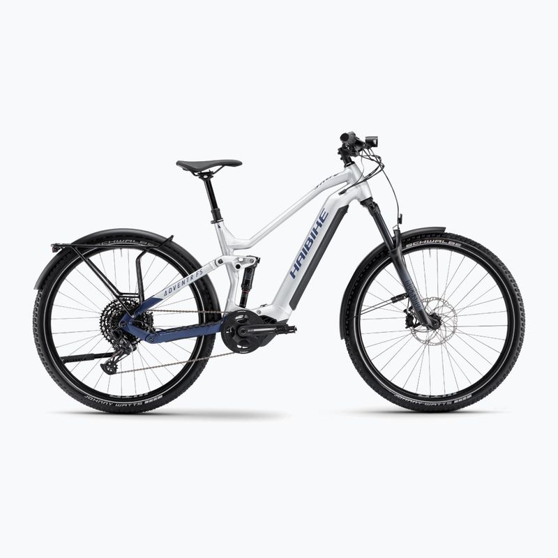 Haibicycle Adventr 9 720Wh silver/dark blue matt electric bicycle