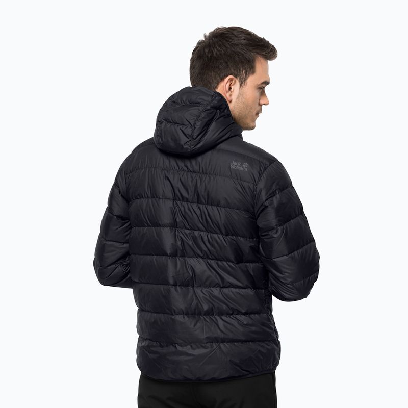 Jack Wolfskin men's down jacket Helium black 1200573_6000 2