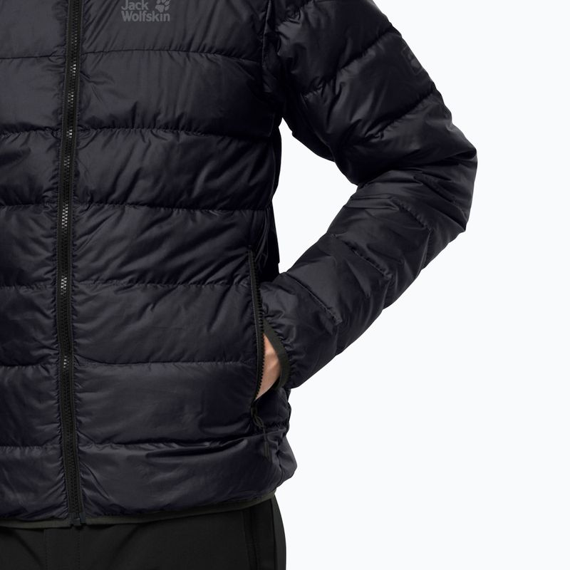 Jack Wolfskin men's down jacket Helium black 1200573_6000 4