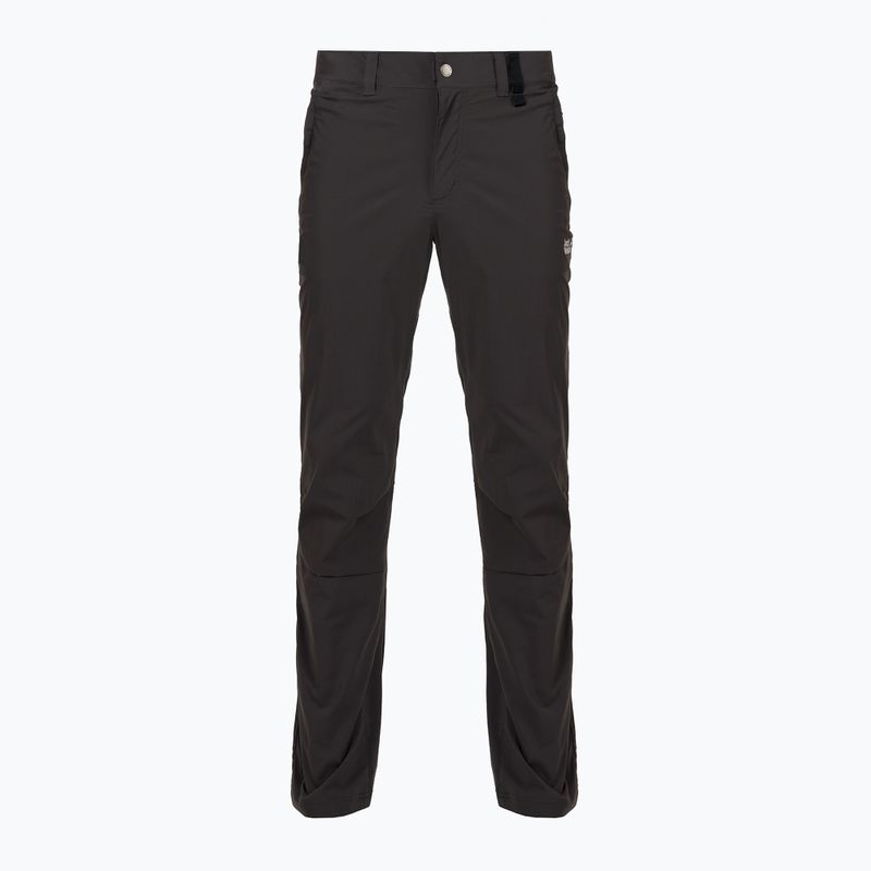 Jack Wolfskin men's Activate Light softshell trousers dark grey 1503772_6350 4