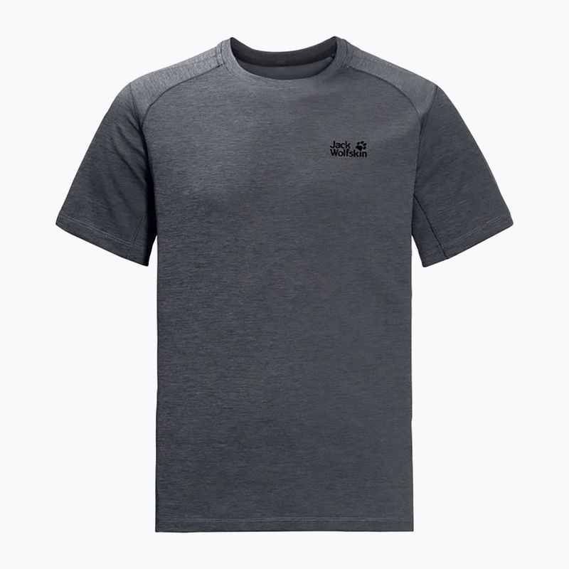 Jack Wolfskin men's Hydropore XT trekking shirt grey 1806131_6116 3