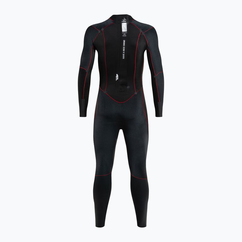 Men's sailfish Attack 7 triathlon wetsuit black 4