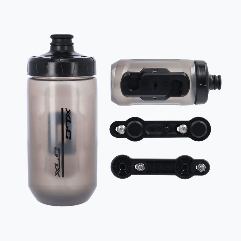 XLC bike bottle WB-K06 Fidlock Bottle Bike Adapter 450 ml grey 2503234001 6