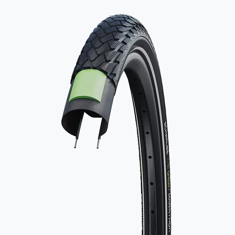 SCHWALBE Green Marathon GreenGuard Addix Eco 28 x 1.75 black reflex bicycle tyre