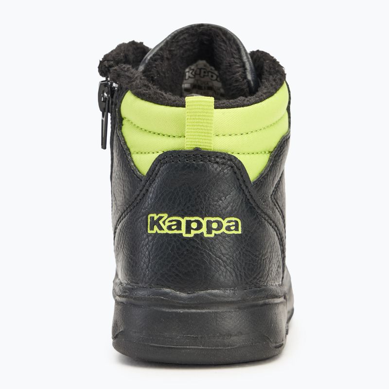 Kappa Grafton black/lime children's shoes 6