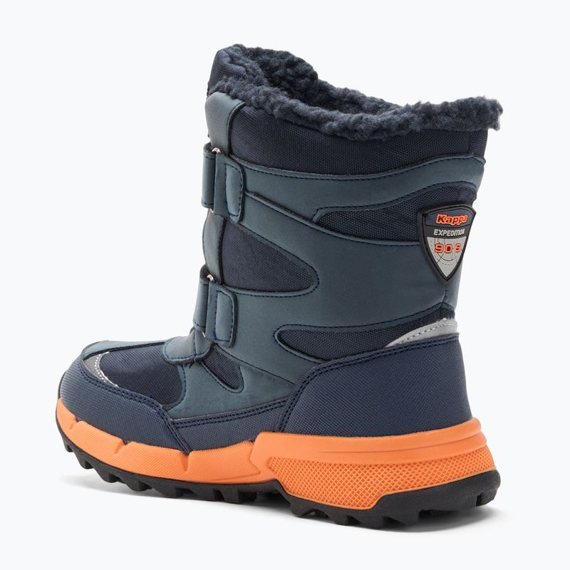 Kappa Cekis Tex children's snow boots navy/orange 3