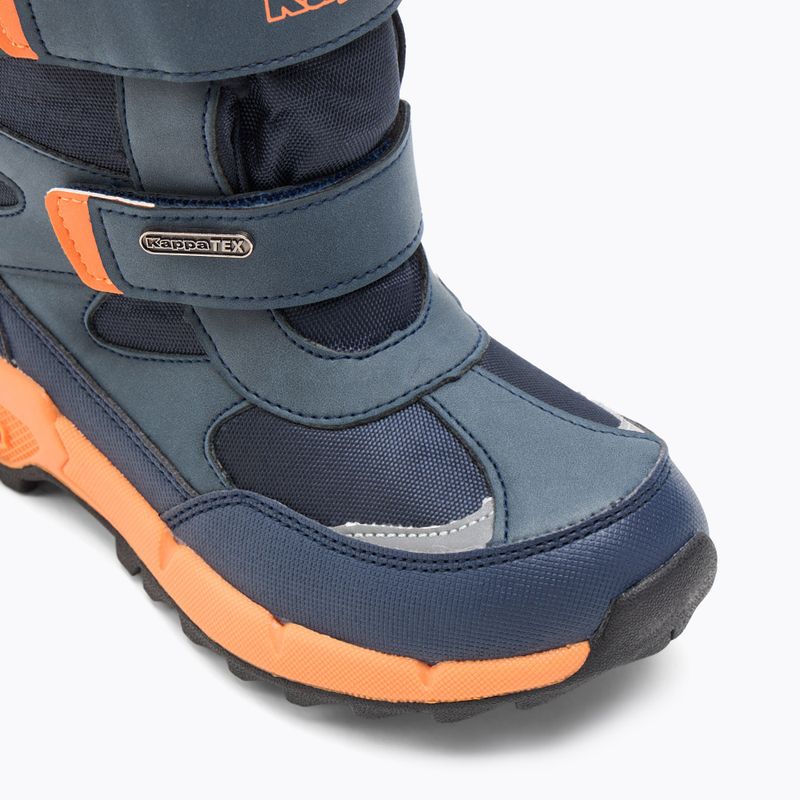 Kappa Cekis Tex children's snow boots navy/orange 7