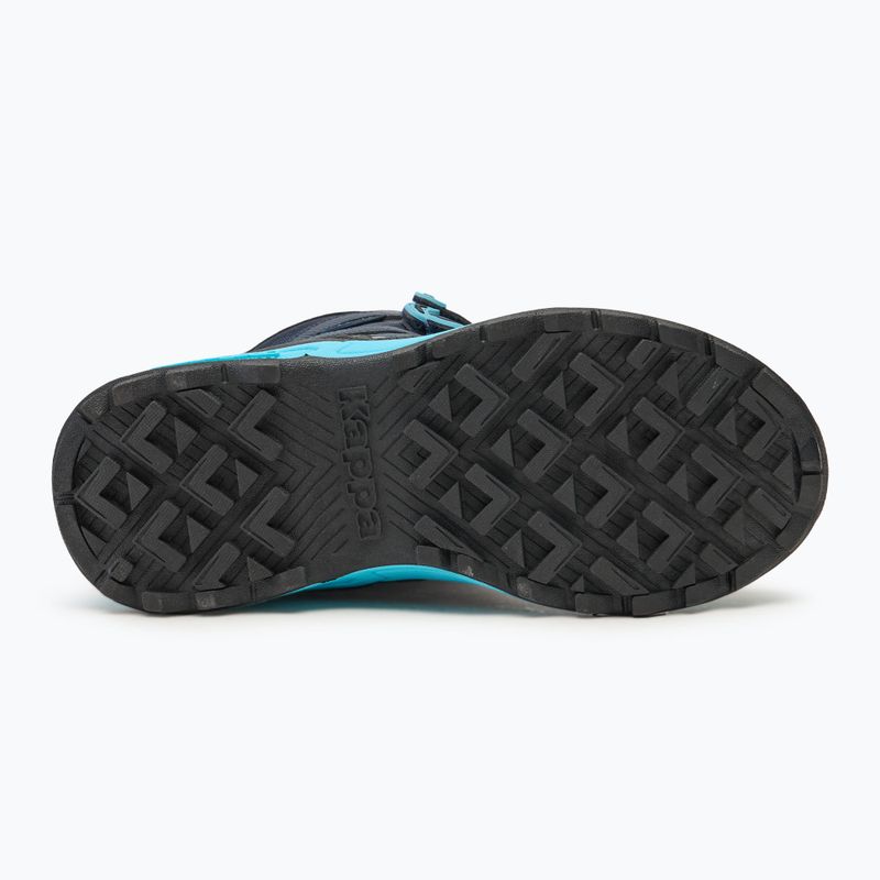 Kappa Vipos Tex T navy/turquoise children's snow boots 4