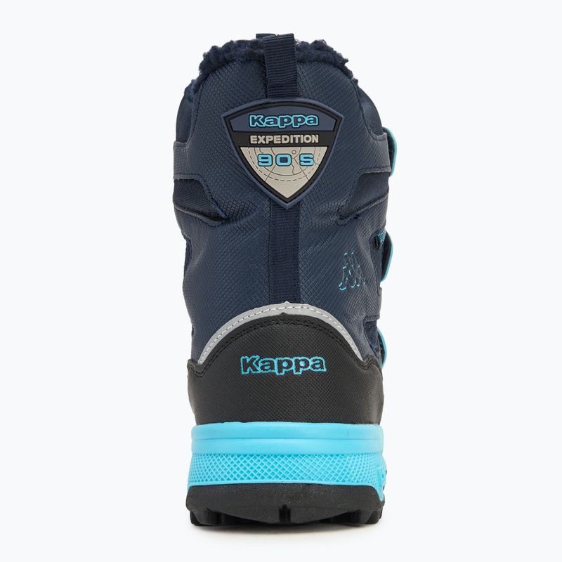 Kappa Vipos Tex T navy/turquoise children's snow boots 6
