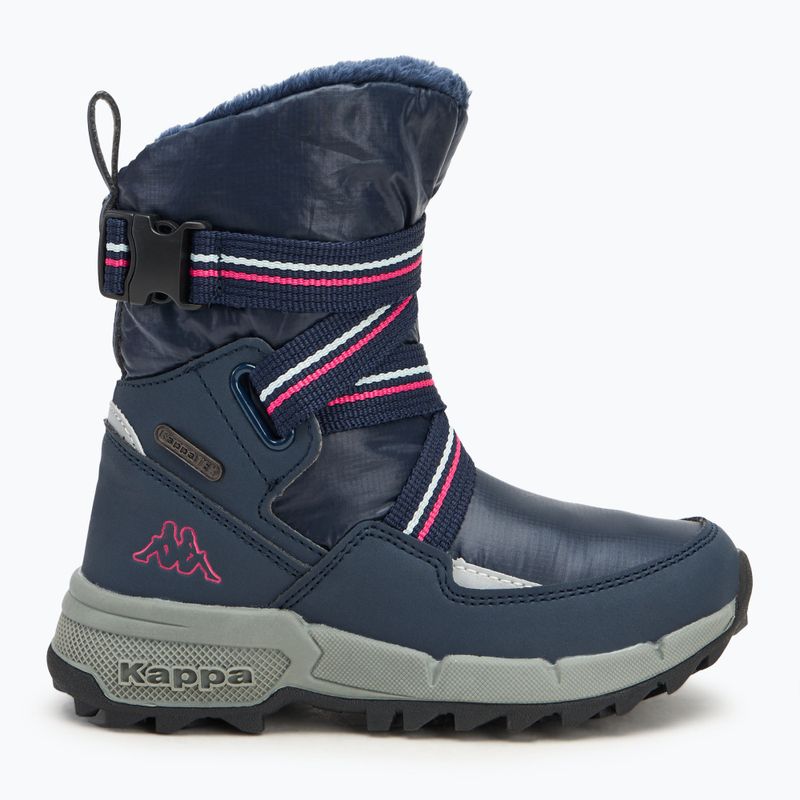 Kappa Fonki Tex children's snow boots navy/pink 2