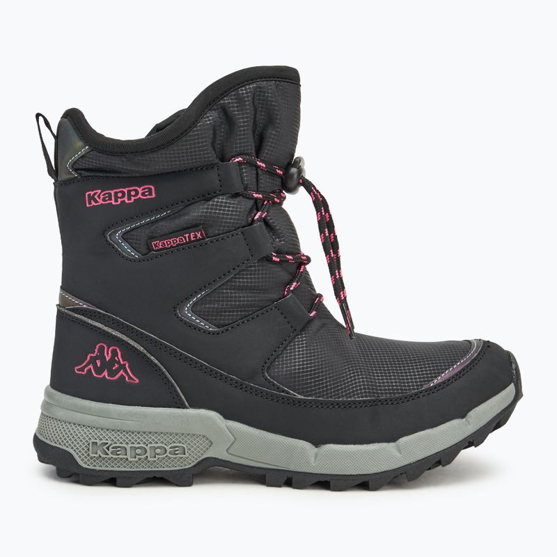 Kappa Youma Tex children's snow boots 260900T black/pink 2