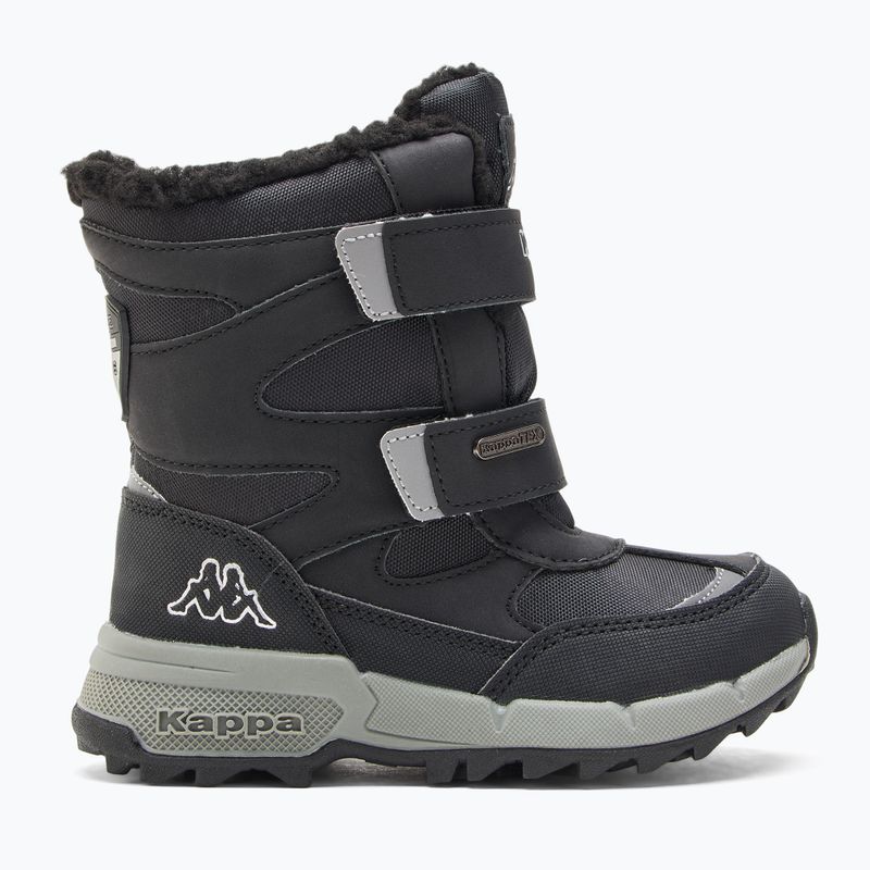 Kappa Cekis Tex black/silver children's snow boots 2