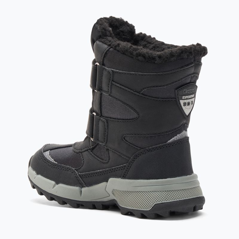 Kappa Cekis Tex black/silver children's snow boots 3