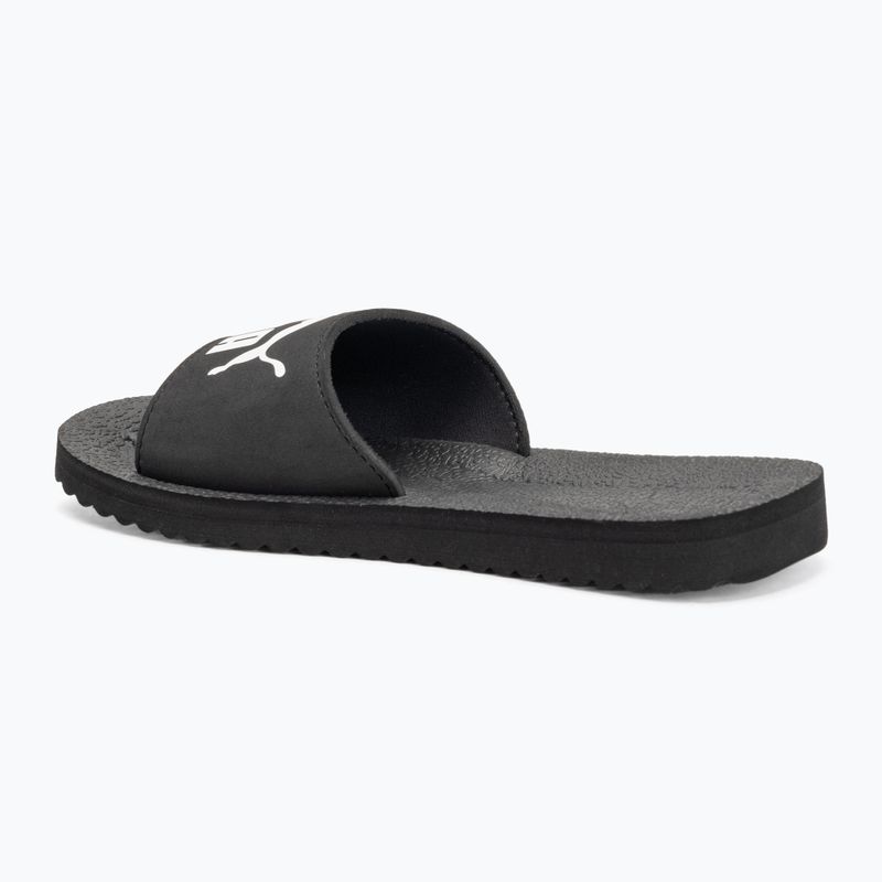 PUMA Purecat black/white slides 3