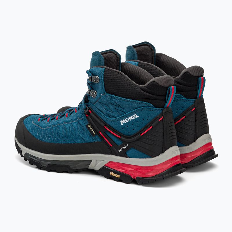Men's trekking boots Meindl Top Trail Mid GTX blue 4717/53 3
