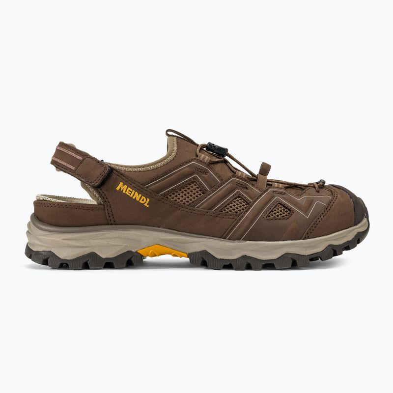 Meindl Bari men's trekking sandals - Comfort fit brown/maze 2