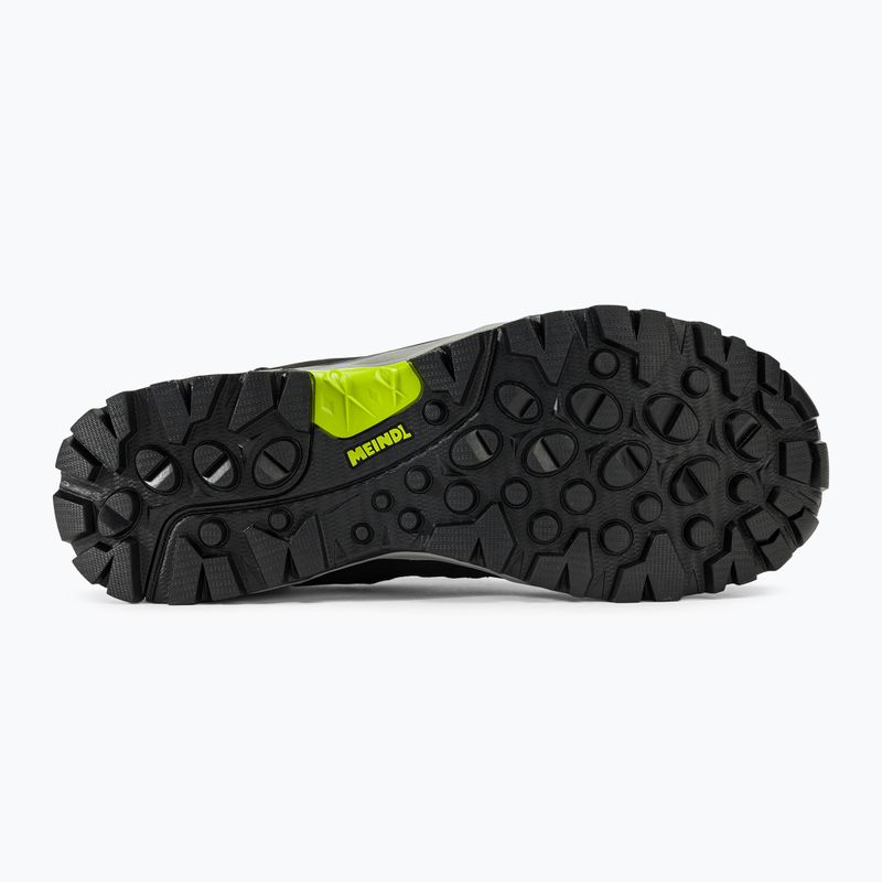 Meindl Bari men's trekking sandals - Comfort fit anthracite/lemon 4