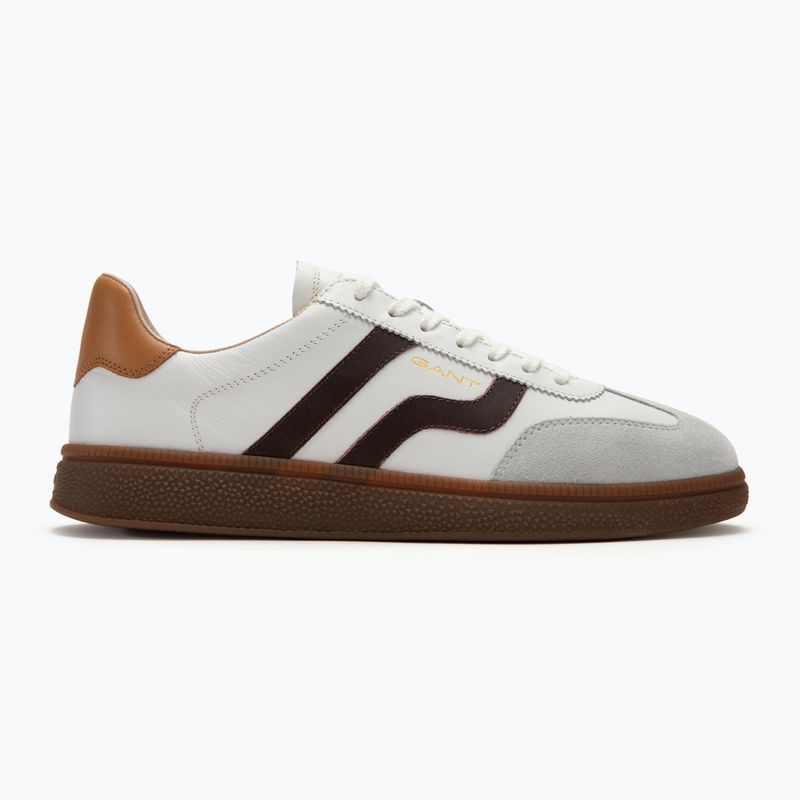 GANT men's shoes Cuzmo white/burgundy 2