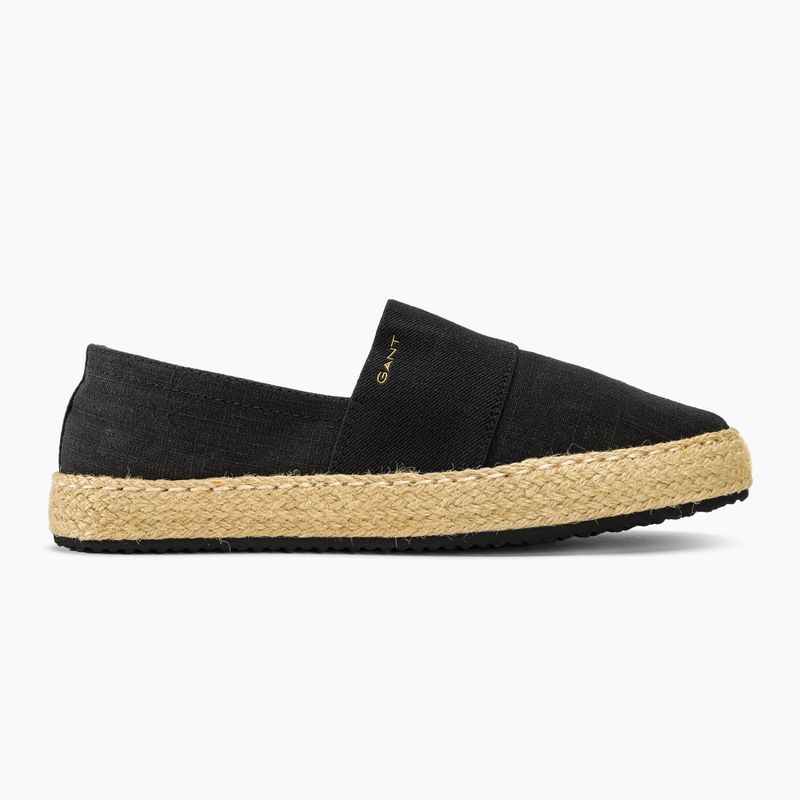 GANT Raffiaville women's shoes black 3