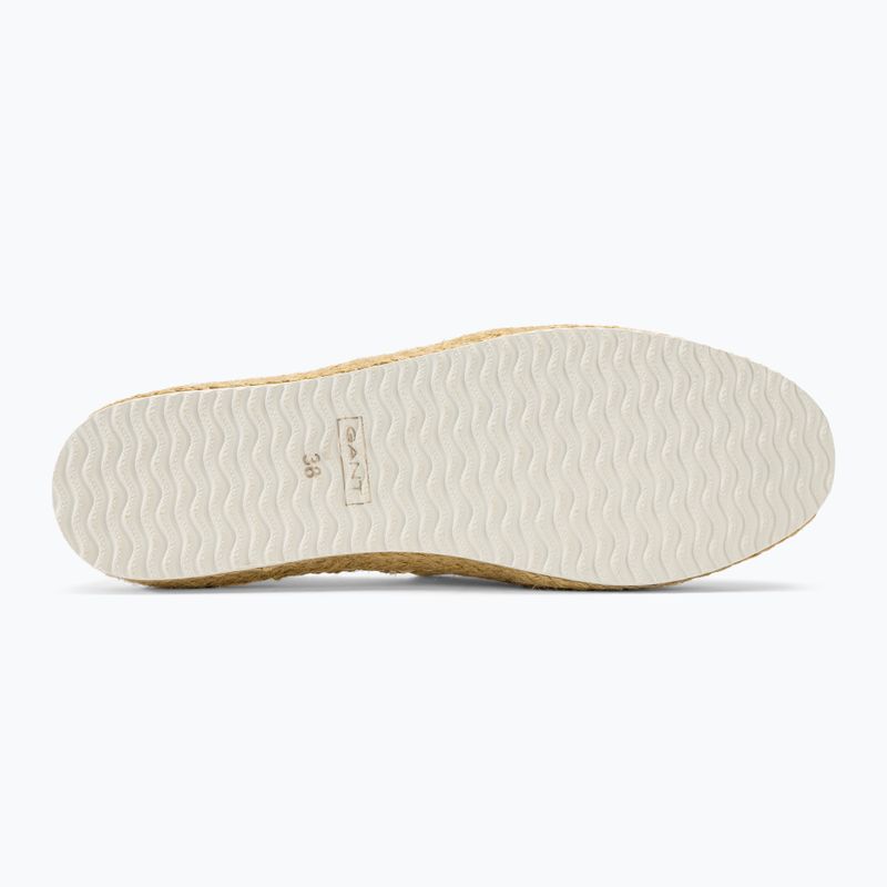 GANT Raffiaville women's shoes off white 5