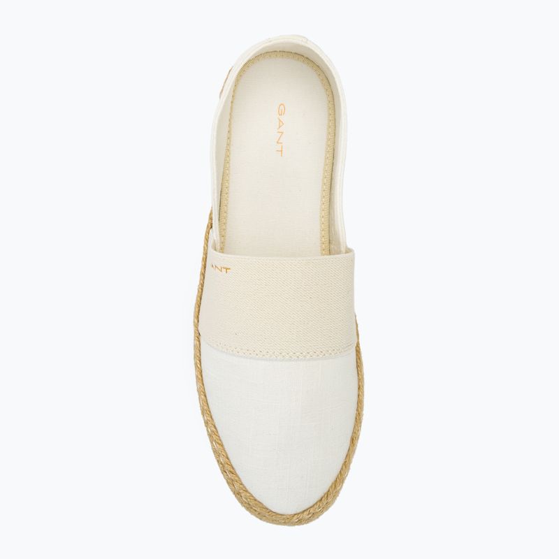 GANT Raffiaville women's shoes off white 6