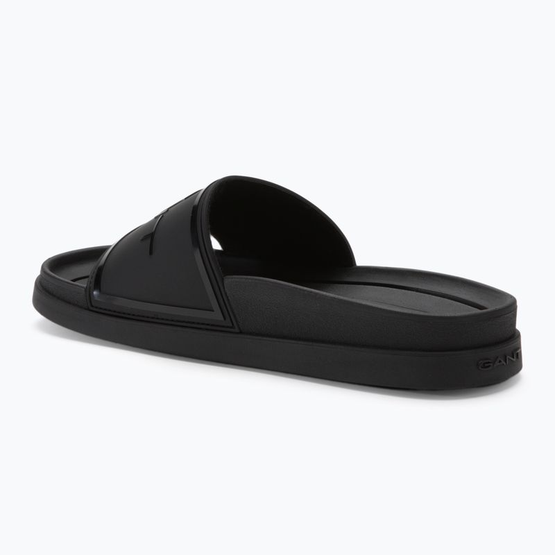 GANT Pierbay black men's slides 3