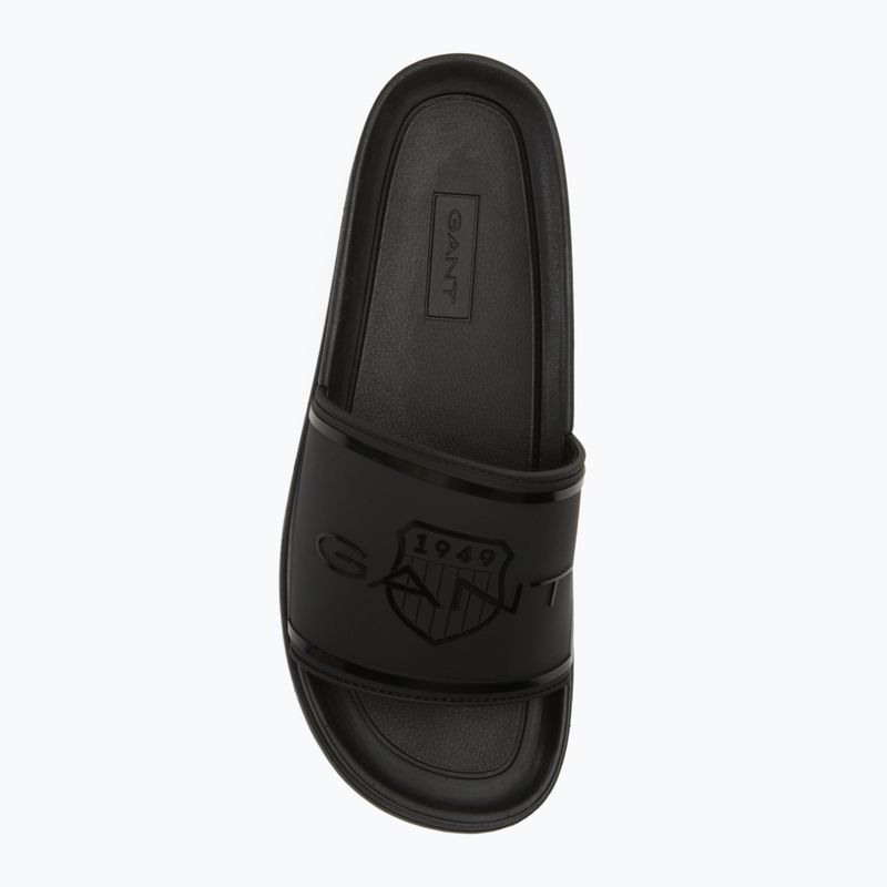 GANT Pierbay black men's slides 5