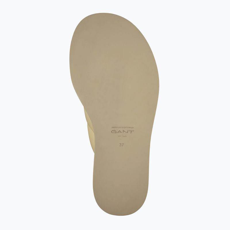 GANT Clareha cream women's slides 12