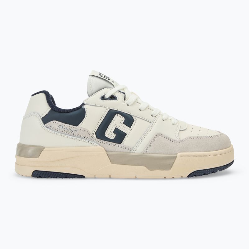 GANT men's Brookpal white/marine shoes 2