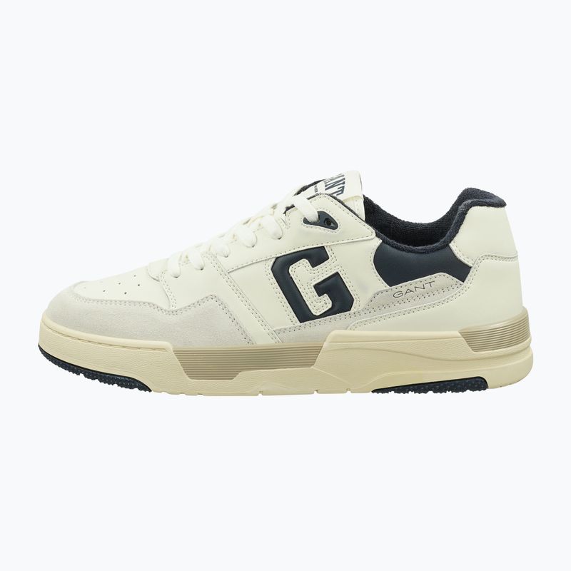 GANT men's Brookpal white/marine shoes 9