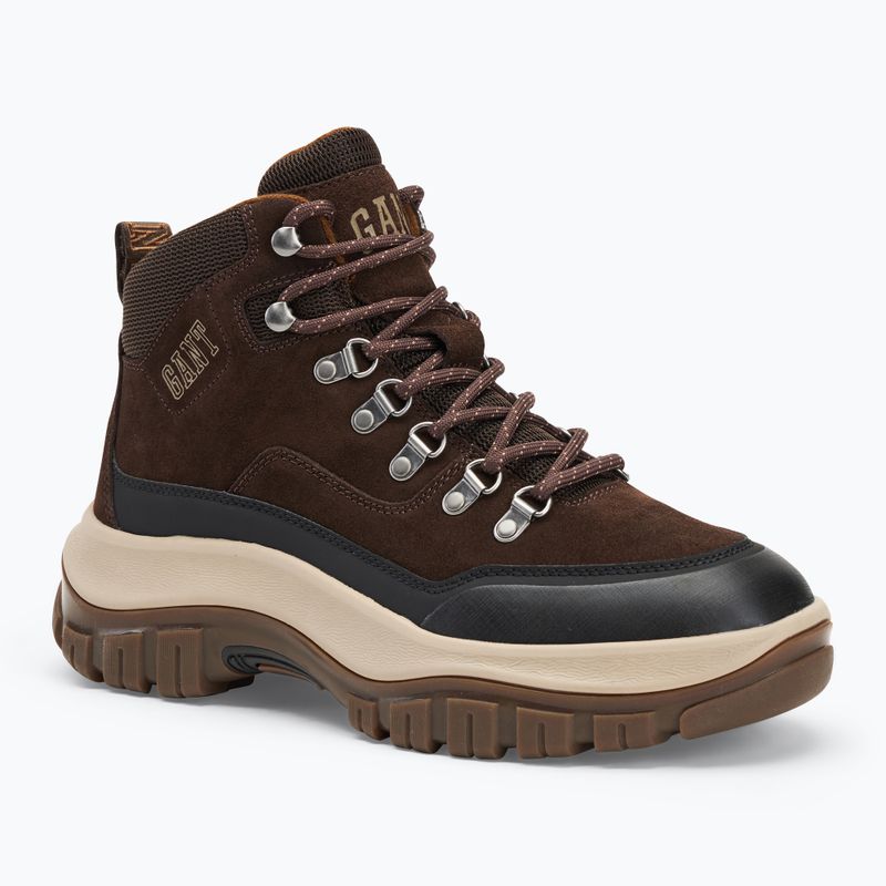 GANT Hillark dark brown men's shoes