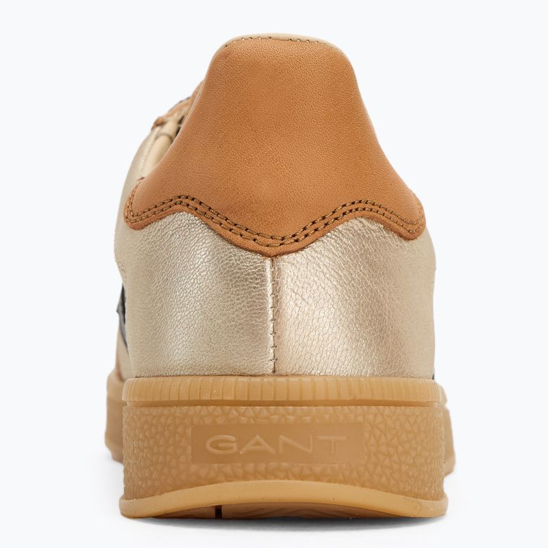GANT women's shoes Cuzima metallic/black/natural 6