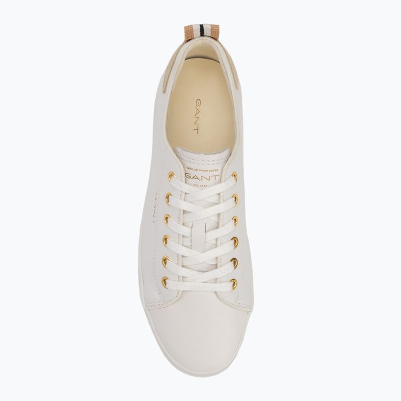 GANT women's shoes Avona white/beige 5