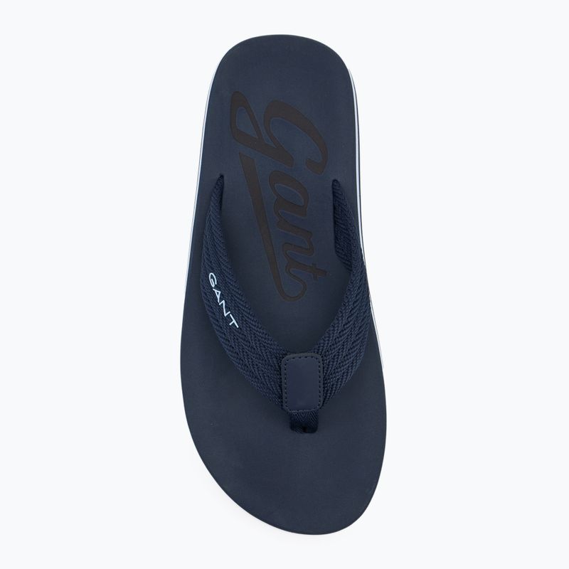 Men's GANT Brodale marine flip flops 5