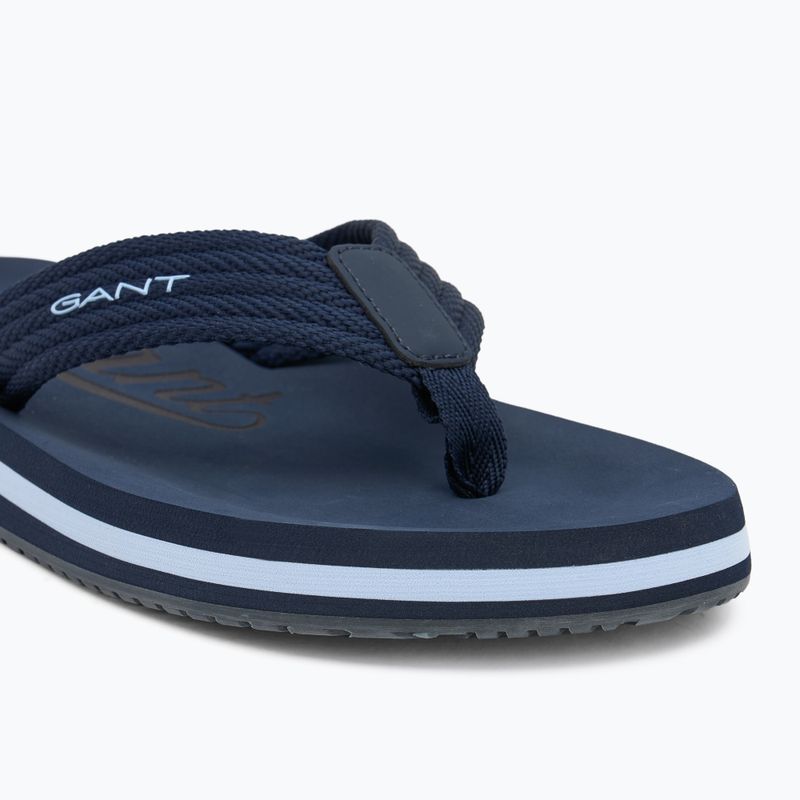 Men's GANT Brodale marine flip flops 7
