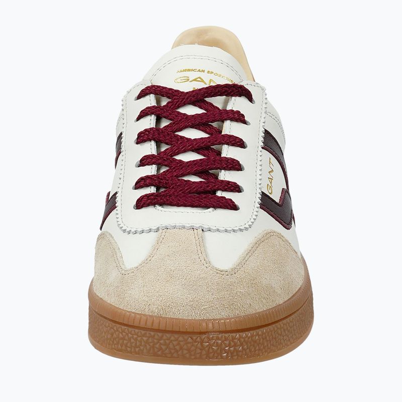 Women's shoes GANT Cuzima off white/plum red 10
