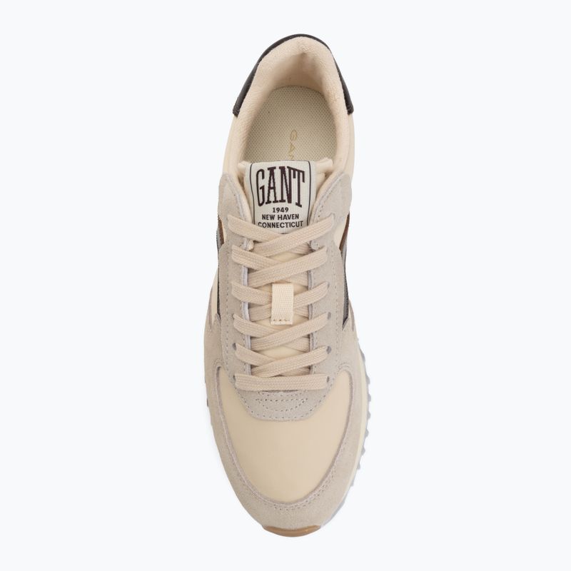 Women's shoes GANT Beja beige/dark brown 5
