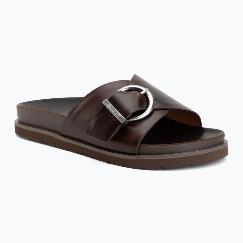 Women's flip-flops GANT Mardale dark brown