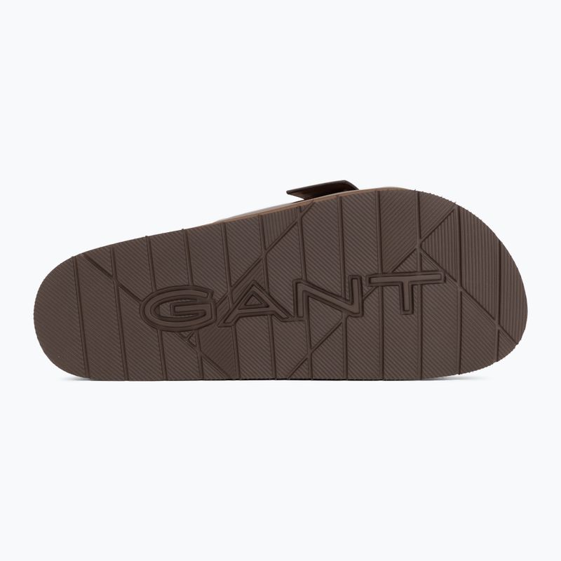 Women's flip-flops GANT Mardale dark brown 4