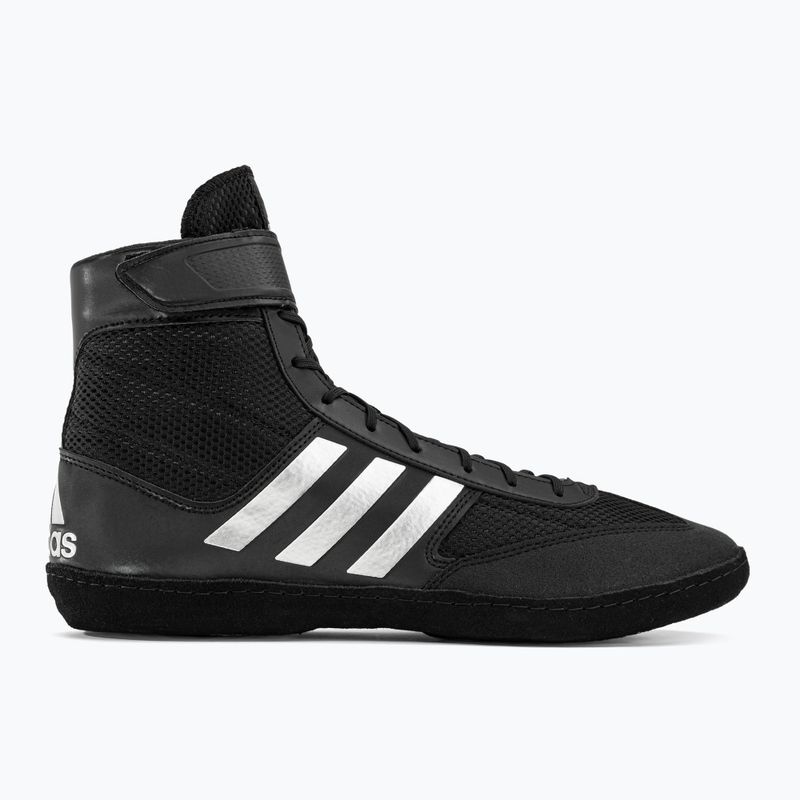adidas Combat Speed.5 men's wrestling shoes black BA8007 2